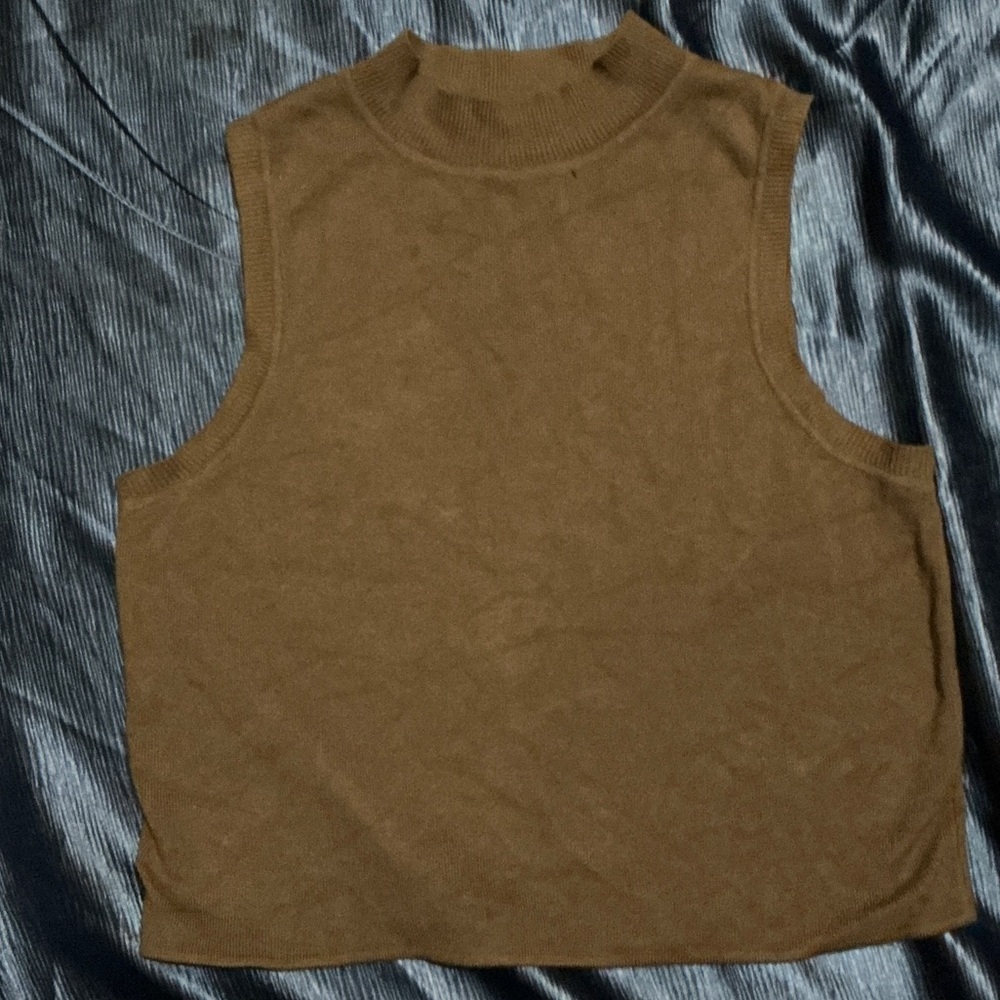 Primark Tan Sleeveless Tank Top